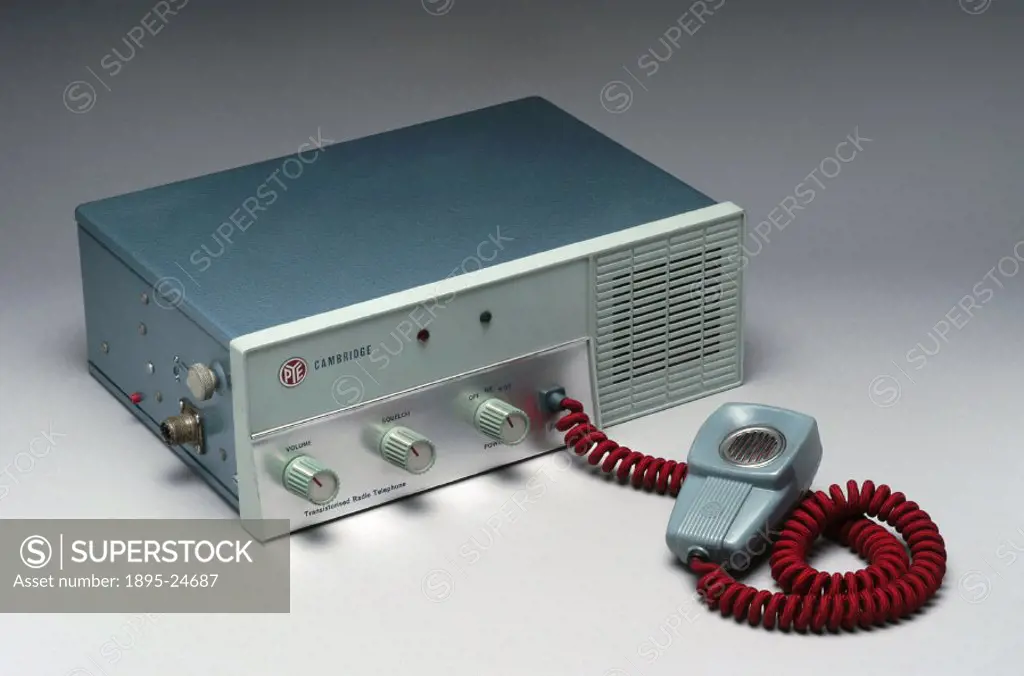 Radio telephone set, Type FM 10 DV, manufactured by Pye Telecommunications Ltd.
