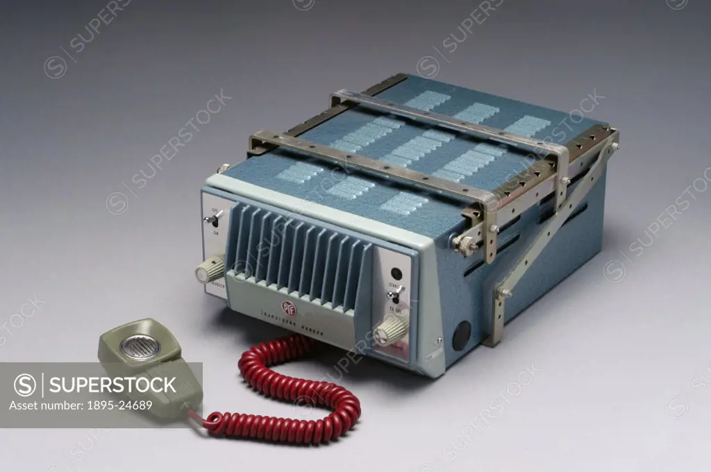 Radio telephone set, Type PTC 2007, made by Pye Telecommunications Ltd.