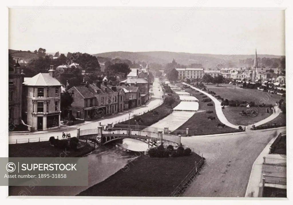 A photographic view of Dawlish, published by Francis Bedford & Co. in about 1880.  Francis Bedford (1816-1894) was a prolific and well-respected photo...