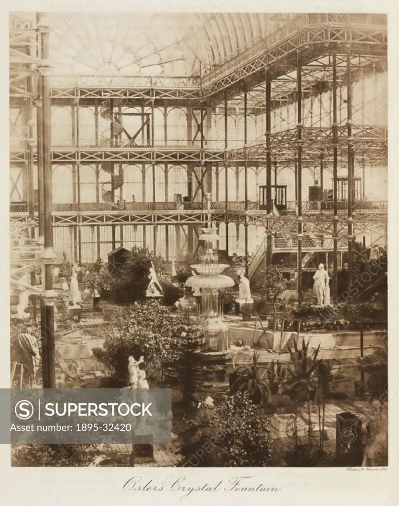 The Crystal Palace was built to house the ´Great Exhibition of the Works of the Industry of all Nations´, conceived by Prince Albert (1819-1861) and h...