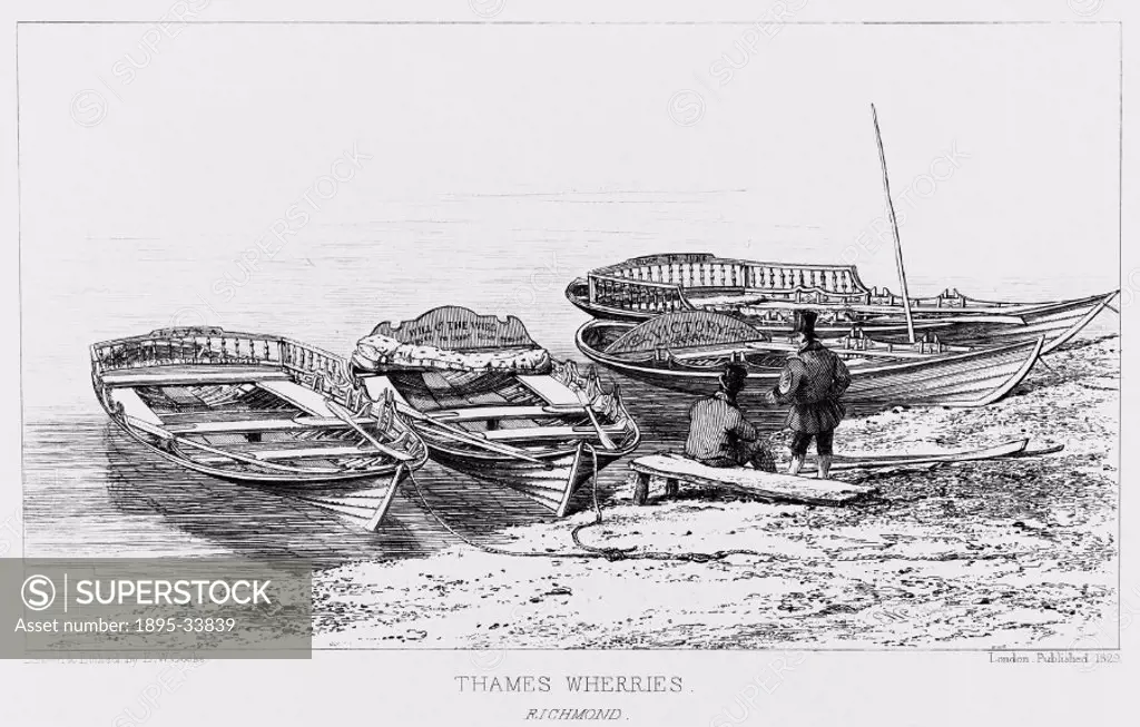 Engraving by Edward William Cooke (1811-1880), taken from his publication ´Shipping and Craft´.
