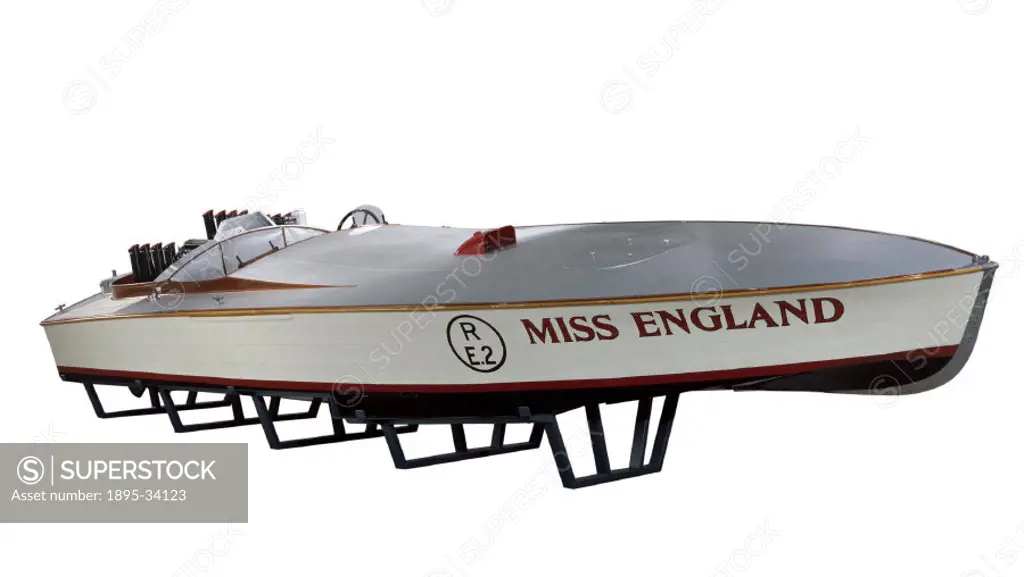 Miss England was built for Henry Segrave (1896-1930) by the Power Boat Company (PBC) of Hythe, Isle of Wight. PBC used a single Napier Lion engine and...