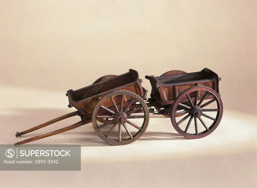 Model. In 1751 Dr Stephen Demainbray (1710-1782), a science lecturer, sought the approval of the Dublin Society for the design of this larger cart, bu...
