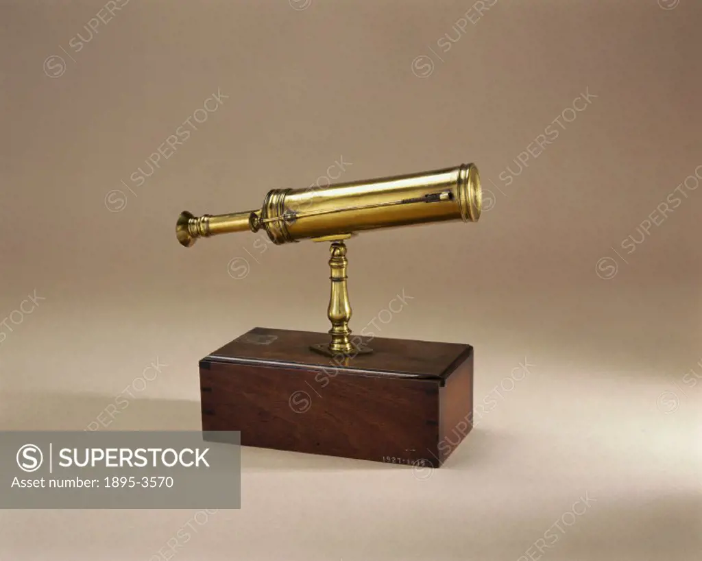 This telescope is believed to be made by William Robertson, although James Gregory invented this design of reflecting telescope in 1663. It comprises ...