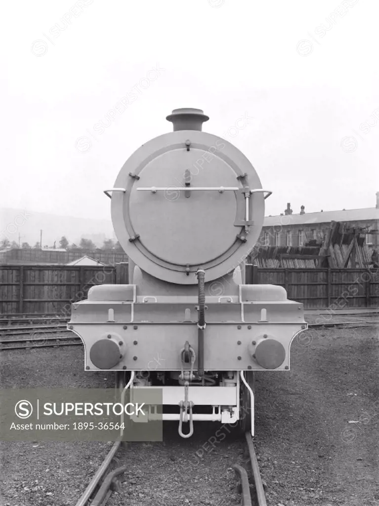 A locomotive number 1510, 21 August 1908. Locomotives were painted ´works grey´ when they were first manufactured. The new locomotives were photograph...