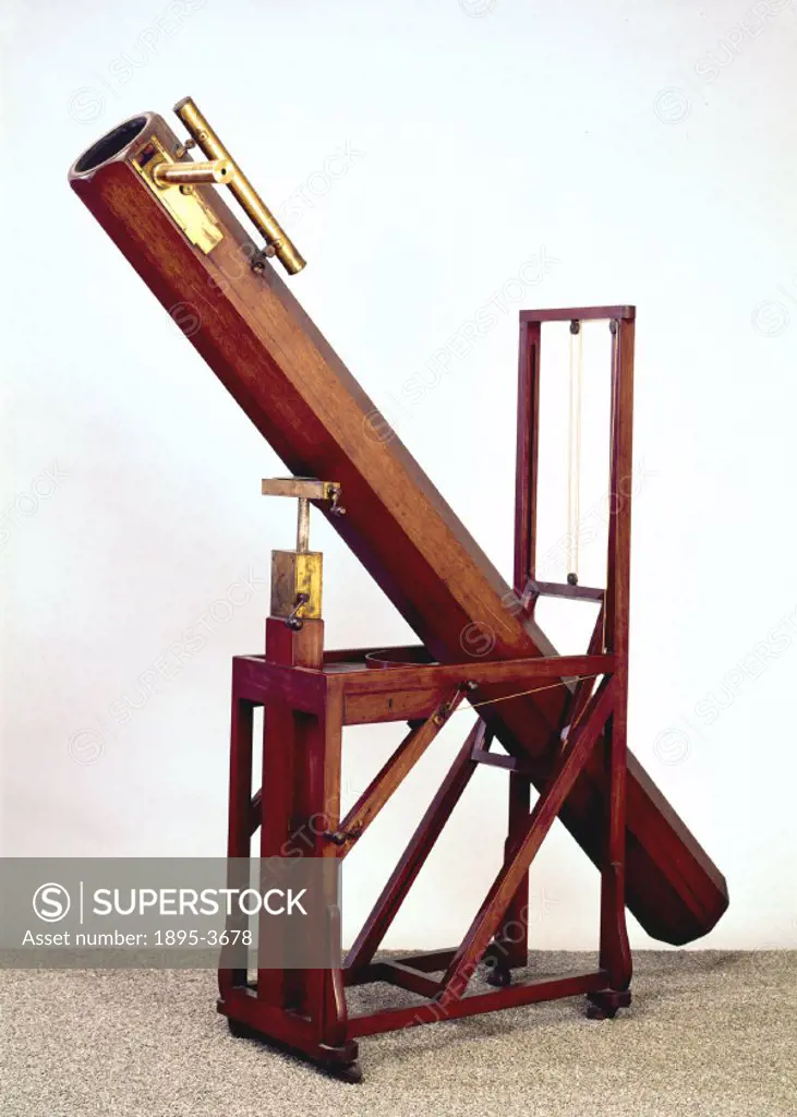 This reflecting telescope was made by the famous English astronomer Sir William Herschel (1738-1822) for his good friend Dr Watson, whom he first met ...