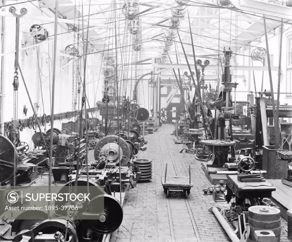 This is where small parts used in the manufacture of locomotives are made. Bow works opened in 1850 as the railway works for the North London Railway....