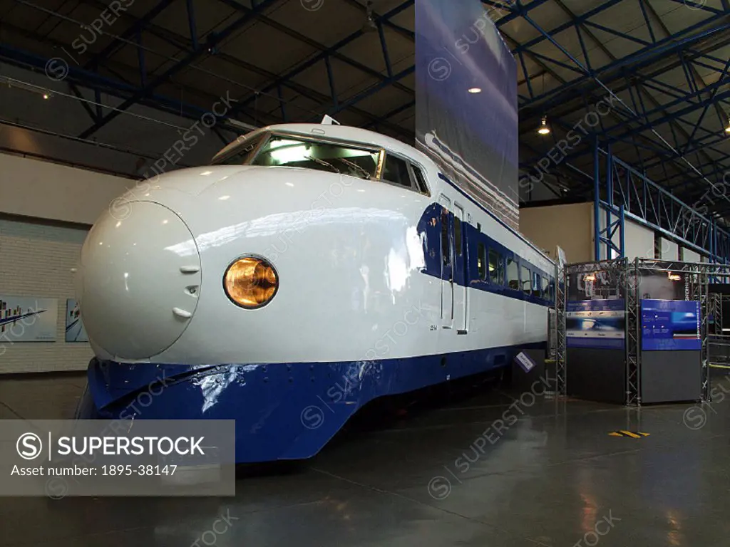 This 82 feet long leading car was built in 1976 as part of a fleet of high-speed trains for the Shinkansen, which literally means new main line.’ The...