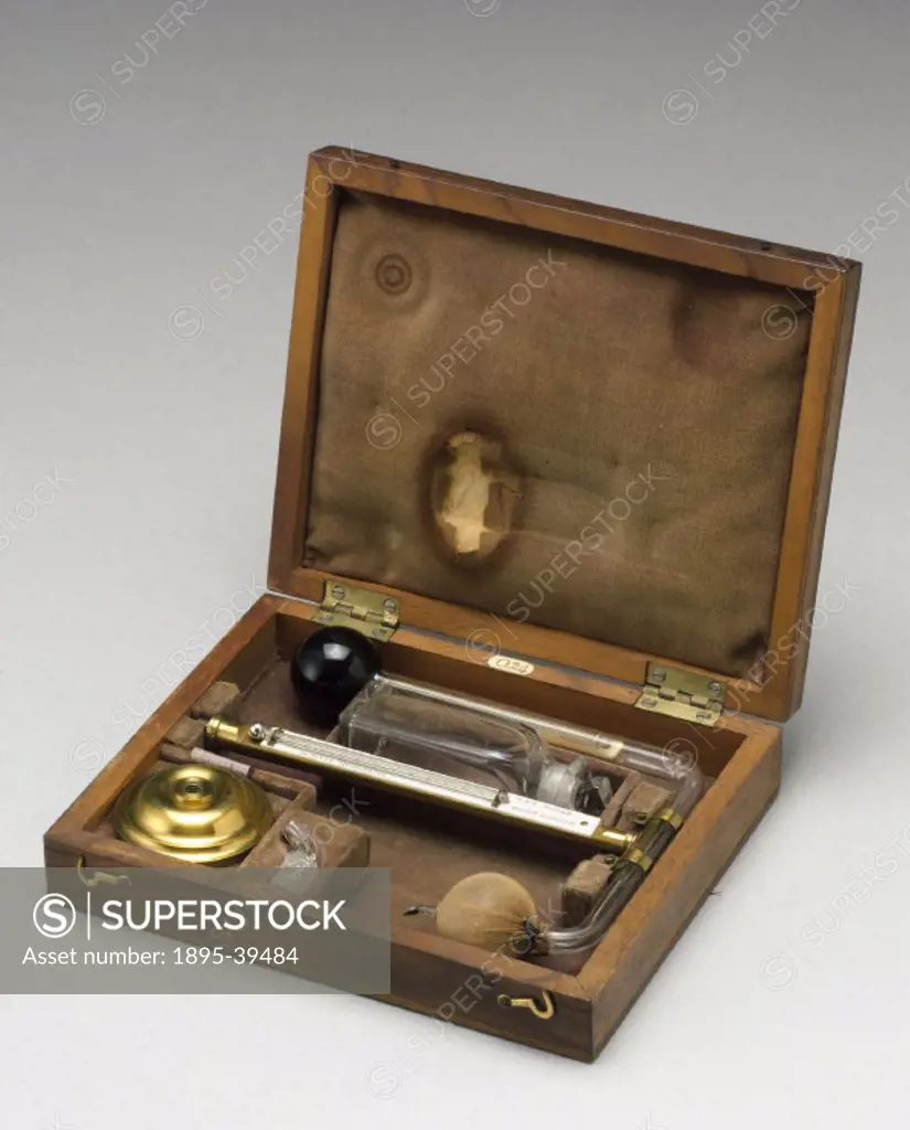 John Frederic Daniell (1790-1845) was a Professor of Chemistry at King´s College, London when he invented a new type of hygrometer - an instrument for...