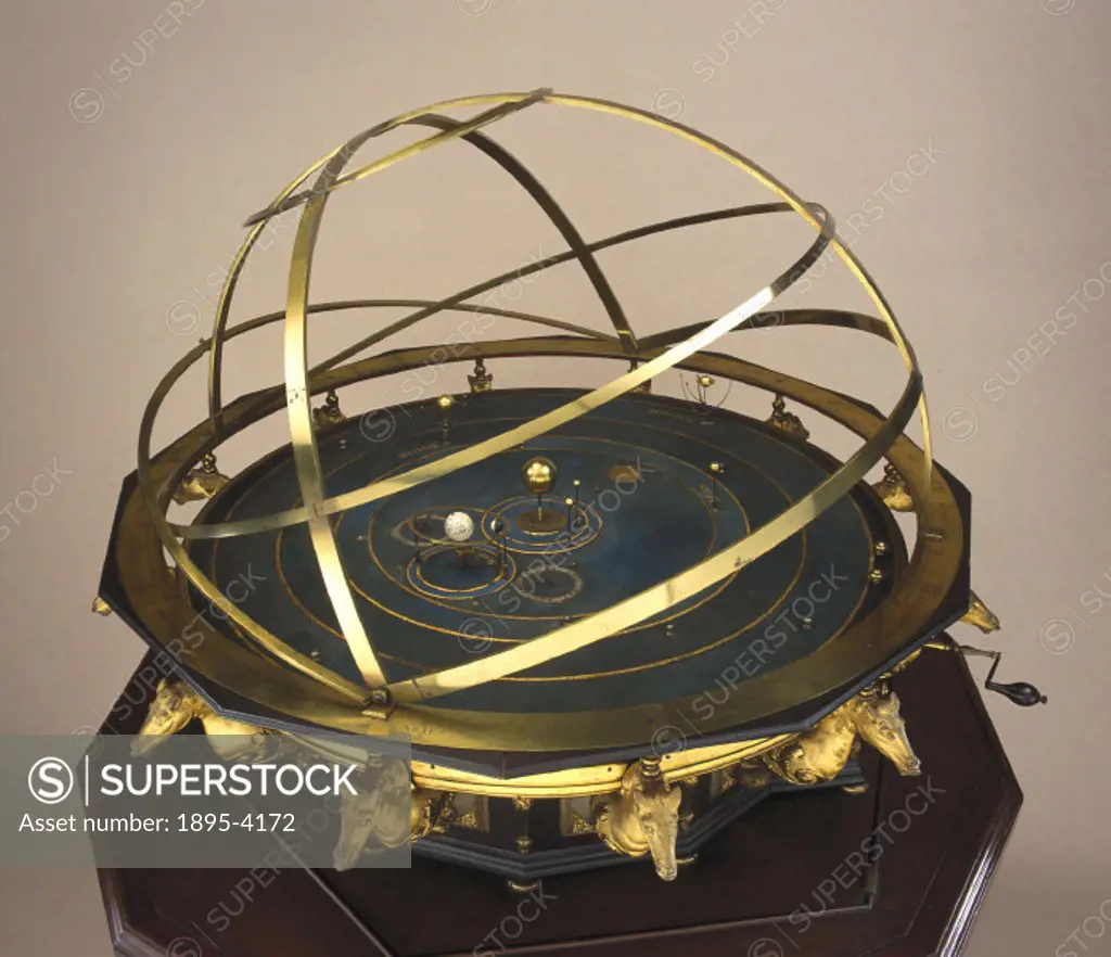 It is not known who made this orrery in the first place, only that Thomas Wright made such extensive modifications in 1733 that it has since been refe...