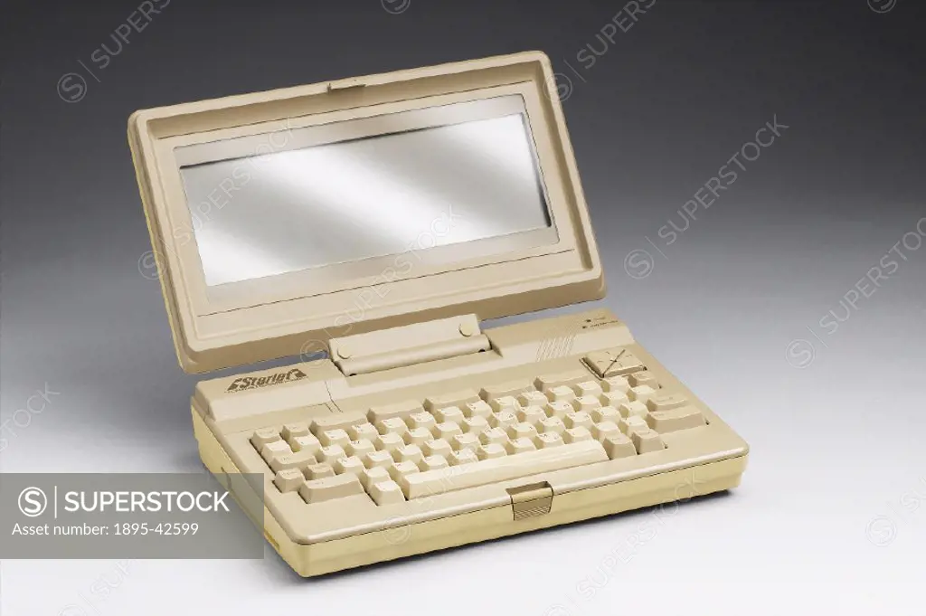 Starlet’ portable computer, model 840 1A, made in Japan by the NEC Corporation.