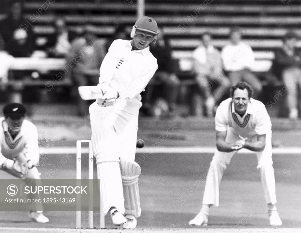 David Gower, England cricketer, c 1980s.