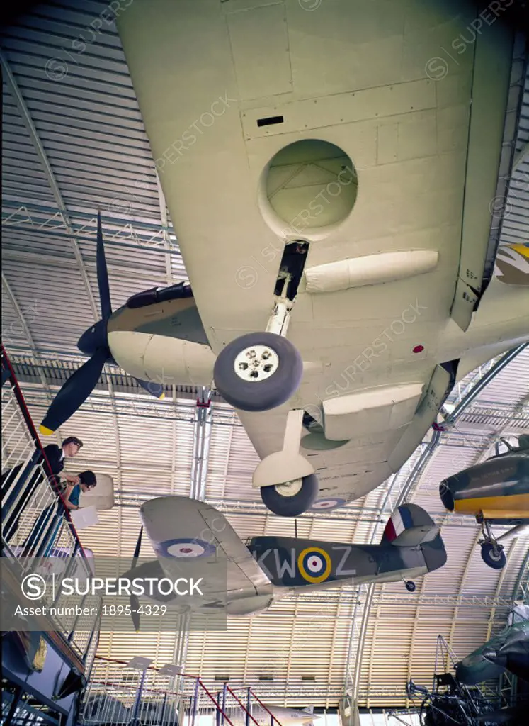 ´This particular machine fought over Dunkirk and in the Battle of Britain. Although similar in appearance to the Supermarine Spitfire and also powered...