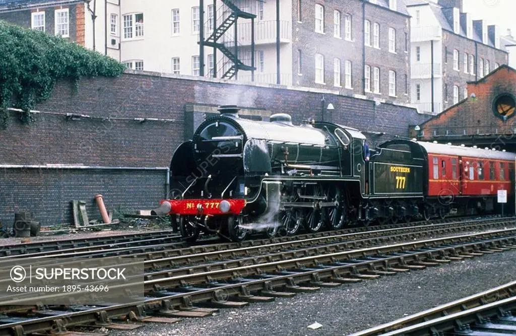 This King Arthur class locomotive was designed by Maunsell for Southern Railways SR and it was built by North British Locomotive Co in 1925  It differ...