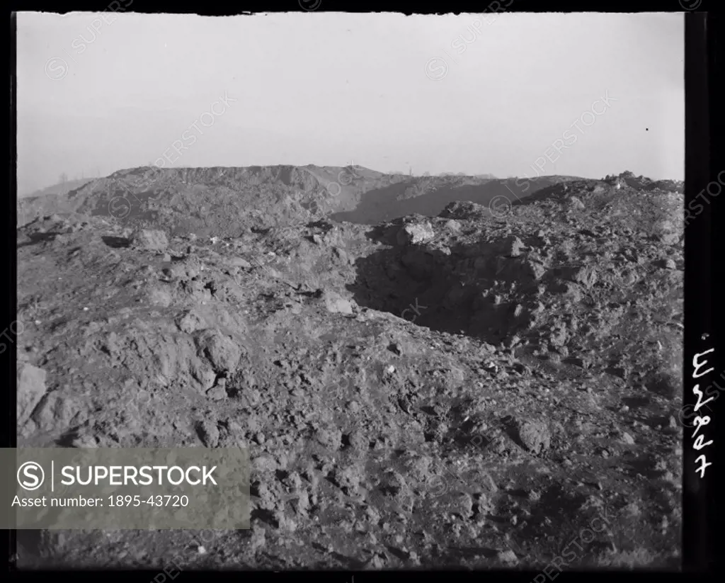 Digital positive image generated from original glass negative taken 2 days after the accident. RAF Fauld was a bomb dump and bomb repair facility near...