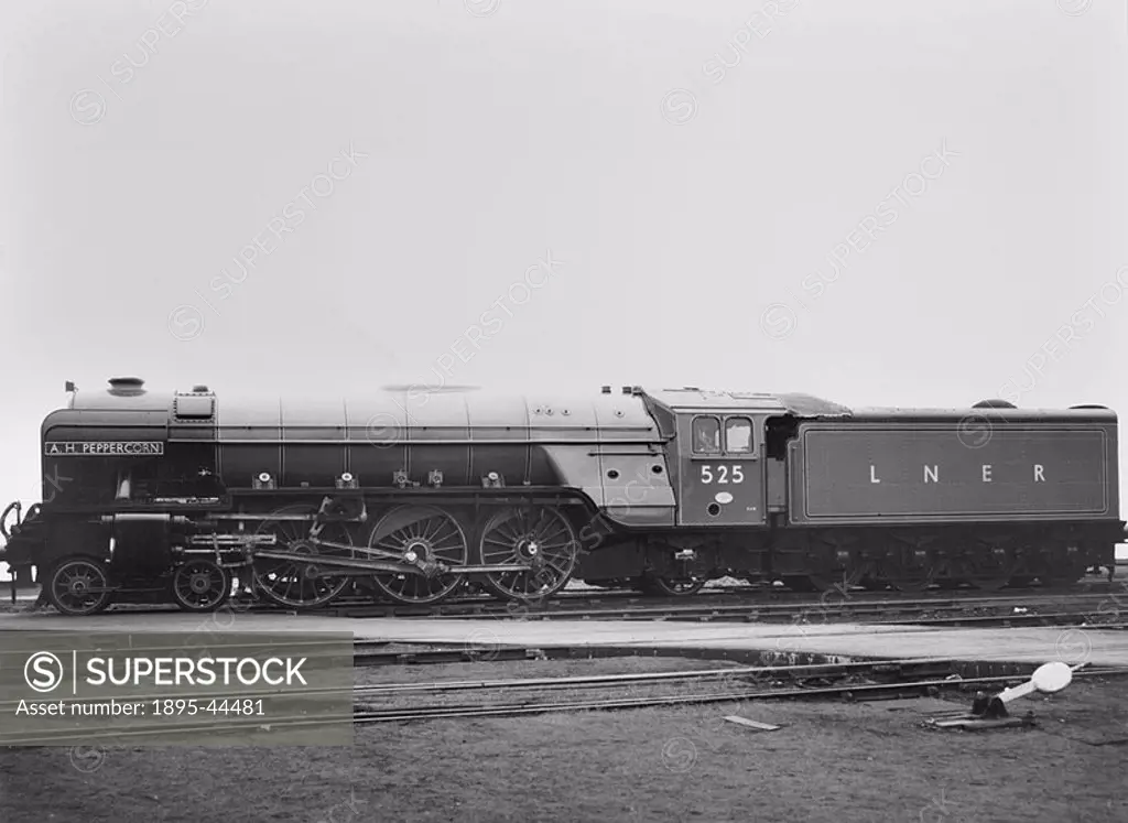 LNER class A2 4-6-2 N525, built in Doncaster 1947