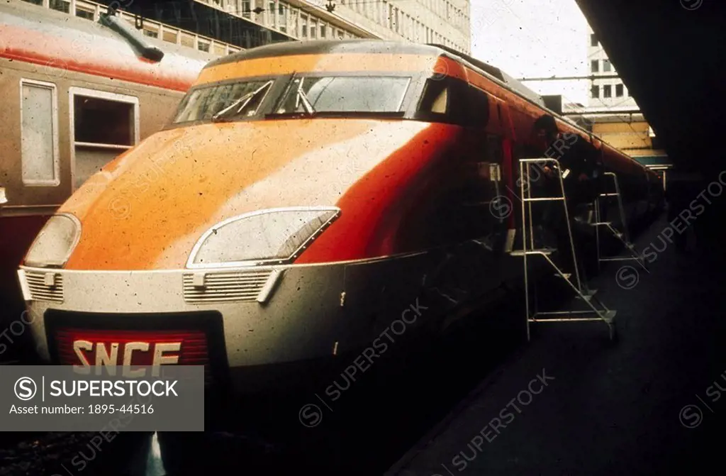 SNCF train, France, c 1980s