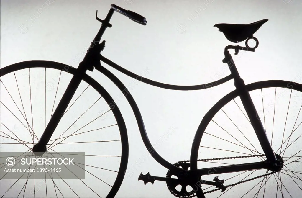 The design of the present-day bicycle has remained much the same since John Kemp Starley (1854-1901) designed this Rover safety bicycle, the first emb...