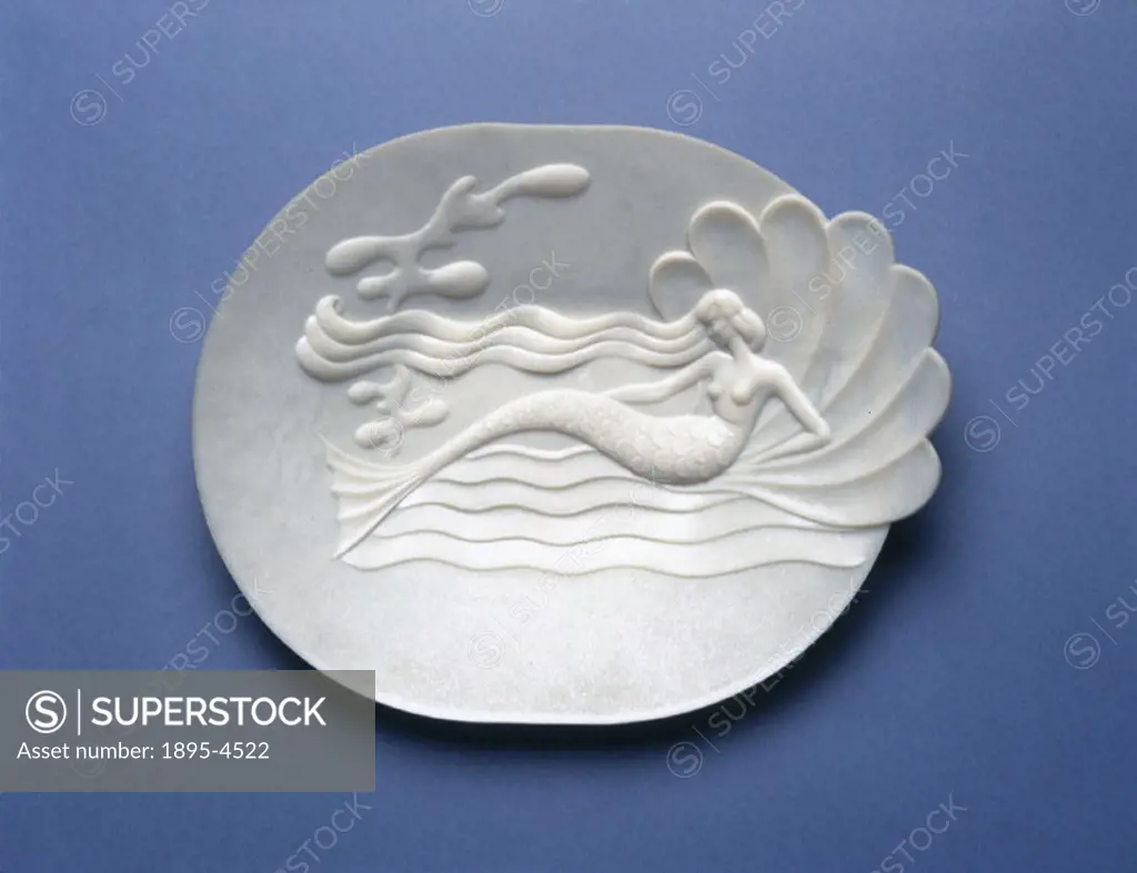 The dish is made of urea formaldehyde and decorated with a mermaid seated in a scallop shell. Encouraged by the success of phenol formaldehydes such a...