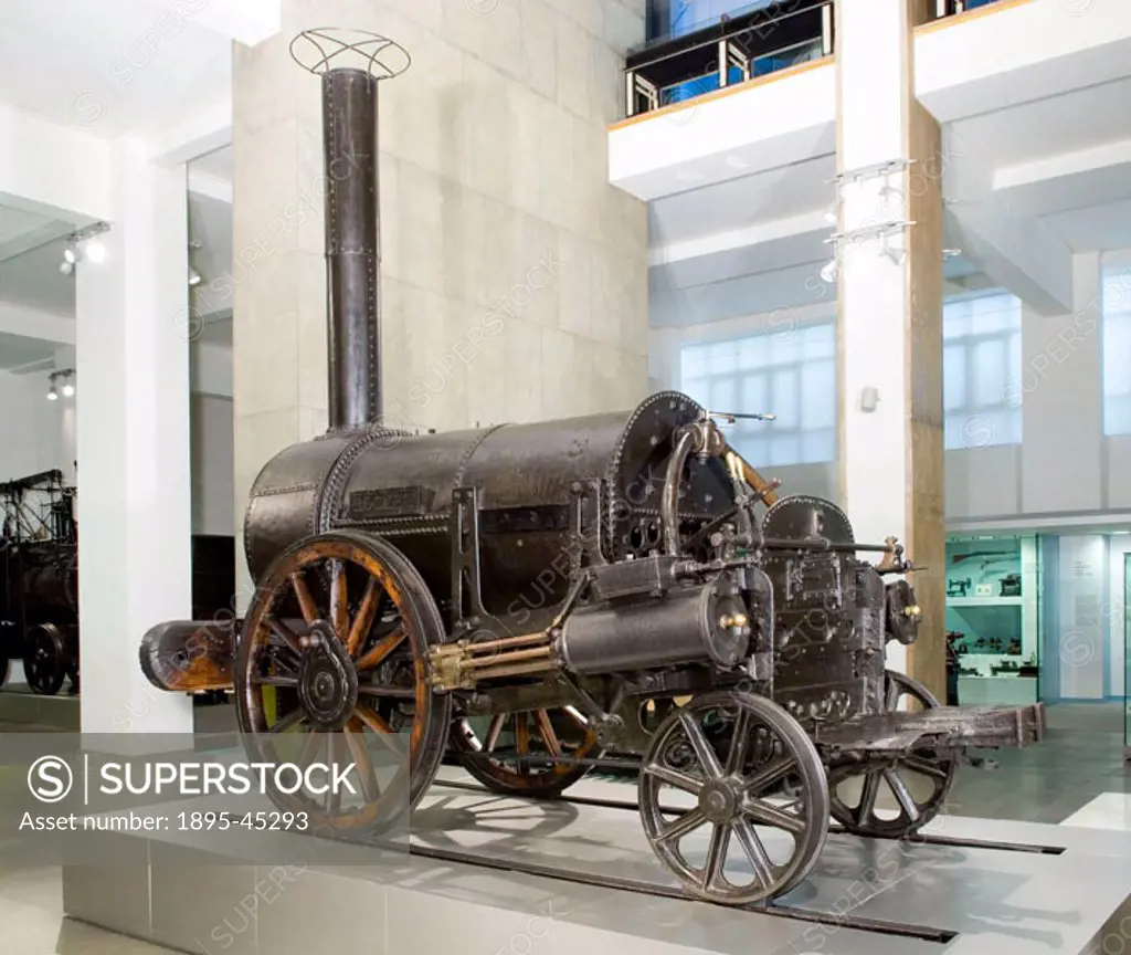 The ´Rocket´, designed by Robert Stephenson (1803-1859) and George Stephenson (1781-1848) became famous after winning the Rainhill Trials, a competiti...