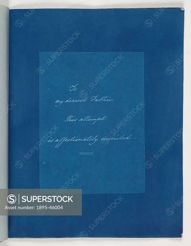´Photographs of British Algae: Cyanotype Impressions´ 1943  Cyanotype Impressions was published in ten installments from 1843-1853, starting with Part...