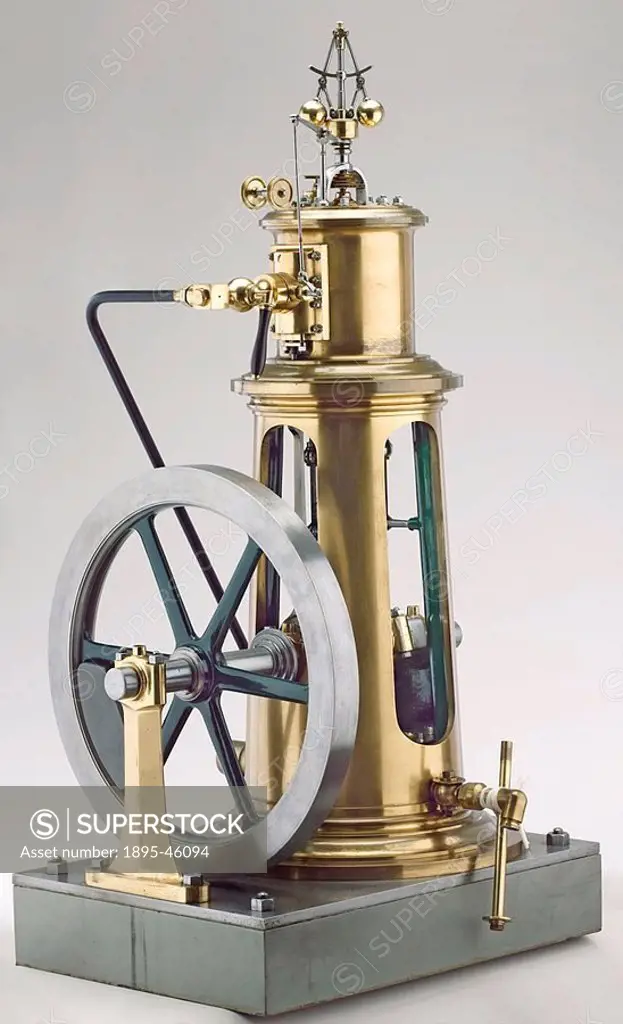 Engine made by Maudslay Son & Field, used at the International Exhibition of 1862 for driving the firms models