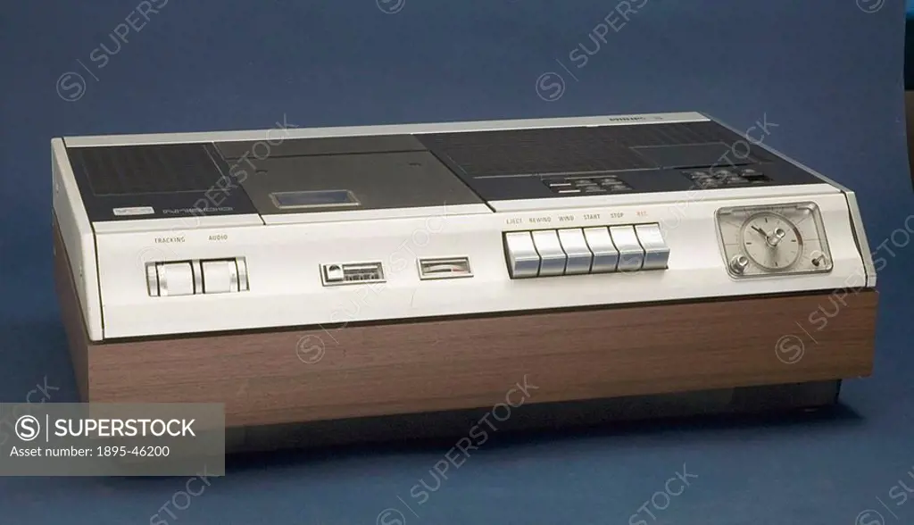 Launched in 1971, this was the first practical domestic video recorder  It had a built-in TV tuner and timer so you could set it to record whilst you ...