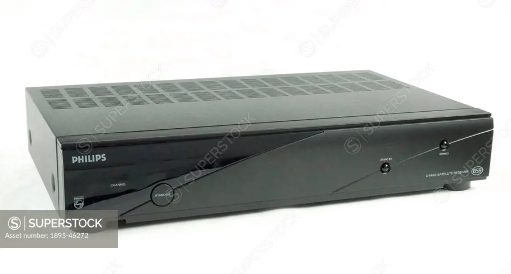 Philips STU902 BSB receiver or ´set-top box´, c 1988 In 1986 it was announced that British Satellite Broadcasting BSB had been awarded the franchise t...