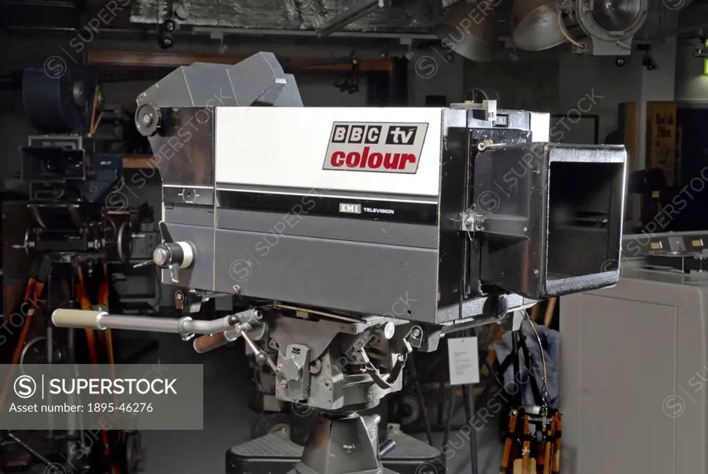 British Broadcasting Corporation colour television camera