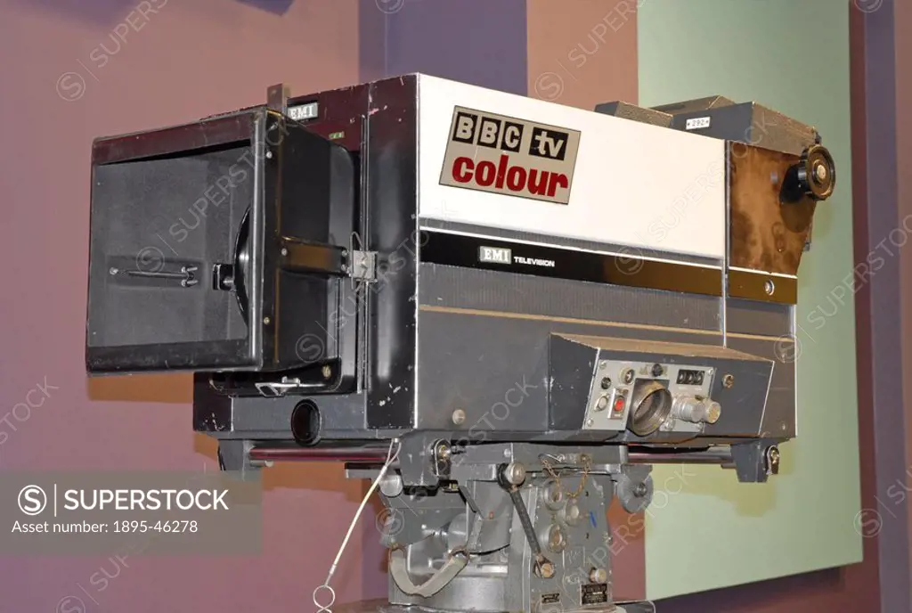 British Broadcasting Corporation colour television camera