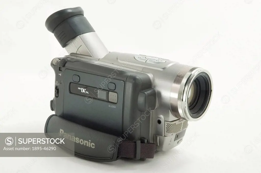 Panasonic NV-DS11 Mini DV Camcorder, c 2003 Panasonic NV-DS11 mini DV digital video PAL camcorder with 2 5-inch screen  Using digital processing it is...