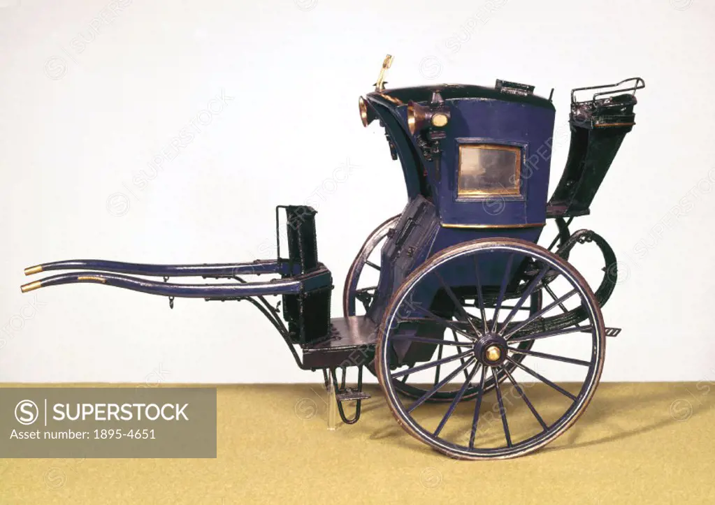 Model. This hackney vehicle was popular from the 19th century until the motor cab superseded it during the period from 1905 to 1912. It was a closed t...