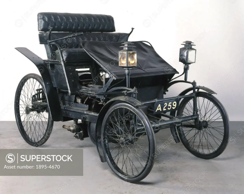 This highly influential two-seater motor car was built by English automobile pioneer Frederick William Lanchester (1868-1946) in 1897. It is the oldes...