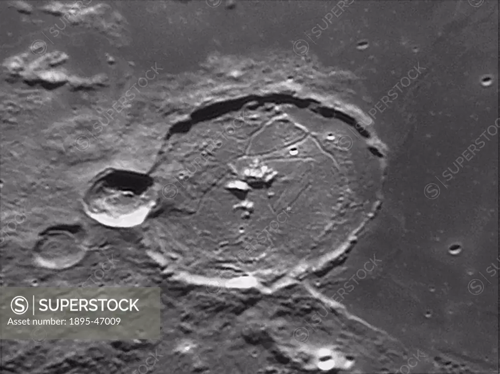 Gassendi Crater, 20 February 2005 Lunar crater  Photograph by Jamie Cooper