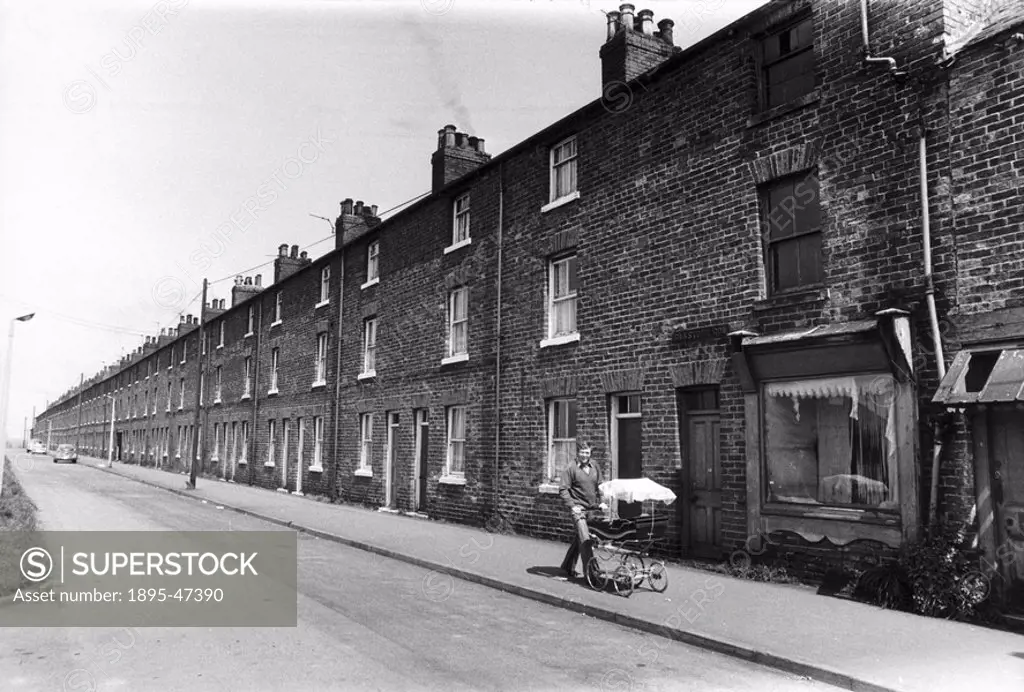 Silkstone Row in Altofts, near Normanton, was reported to have been the longest row of three-storeyed cottages in Europe  It was built c 1865 for mine...