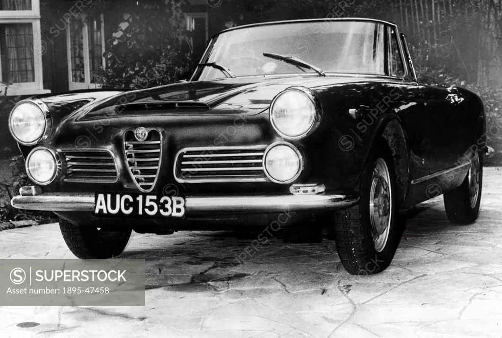 Alfa Romeo 2600 Spider, August 1964 