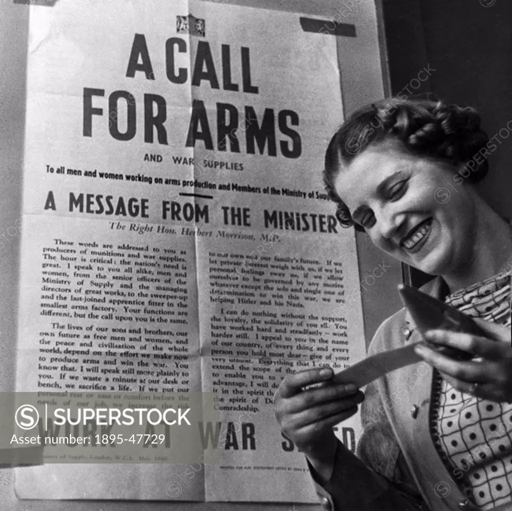 A Call for Arms’, Second World War, May 1940 The call was made - the response was 100 ’ A message from the minister, Herbert Morrison, requesting he...