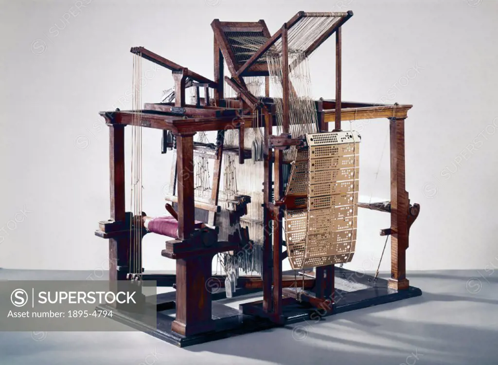 Model. This loom was the first machine of any kind to be controlled by punch cards, following Frenchman Basile Bouchon´s use of perforated paper rolls...