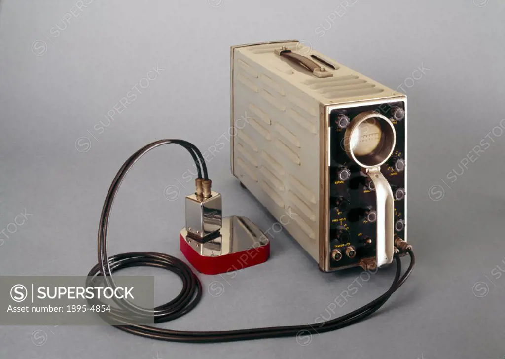 Ultrasonic flaw detectors such as this were developed to detect flaws in samples of metal or other materials. They are particularly useful in the aero...