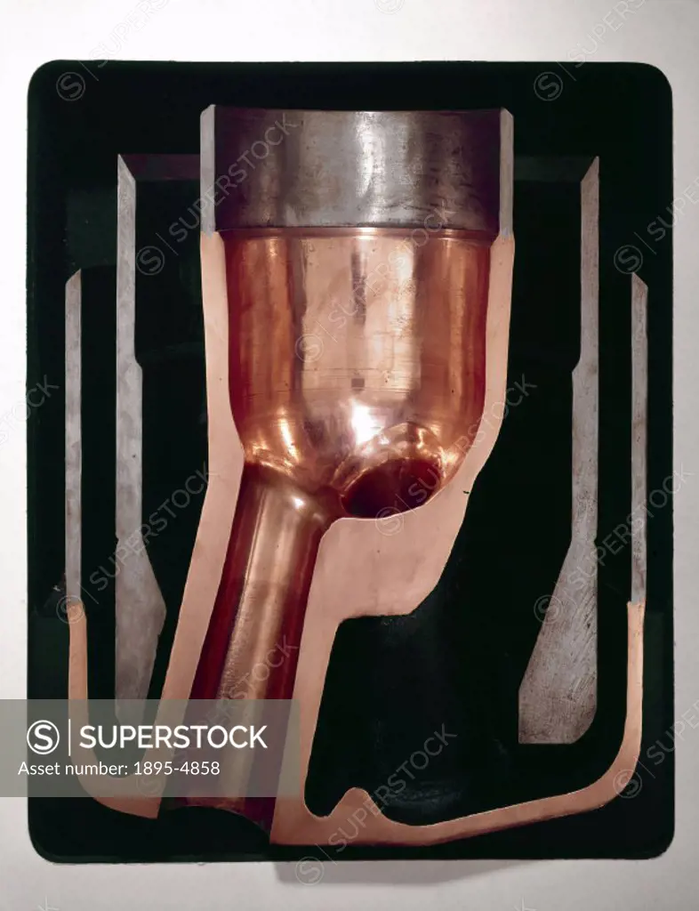 Sectioned. The basic oxygen process (BOP) is a high-speed technique for making high quality steel. As such, it has largely superseded the earlier proc...