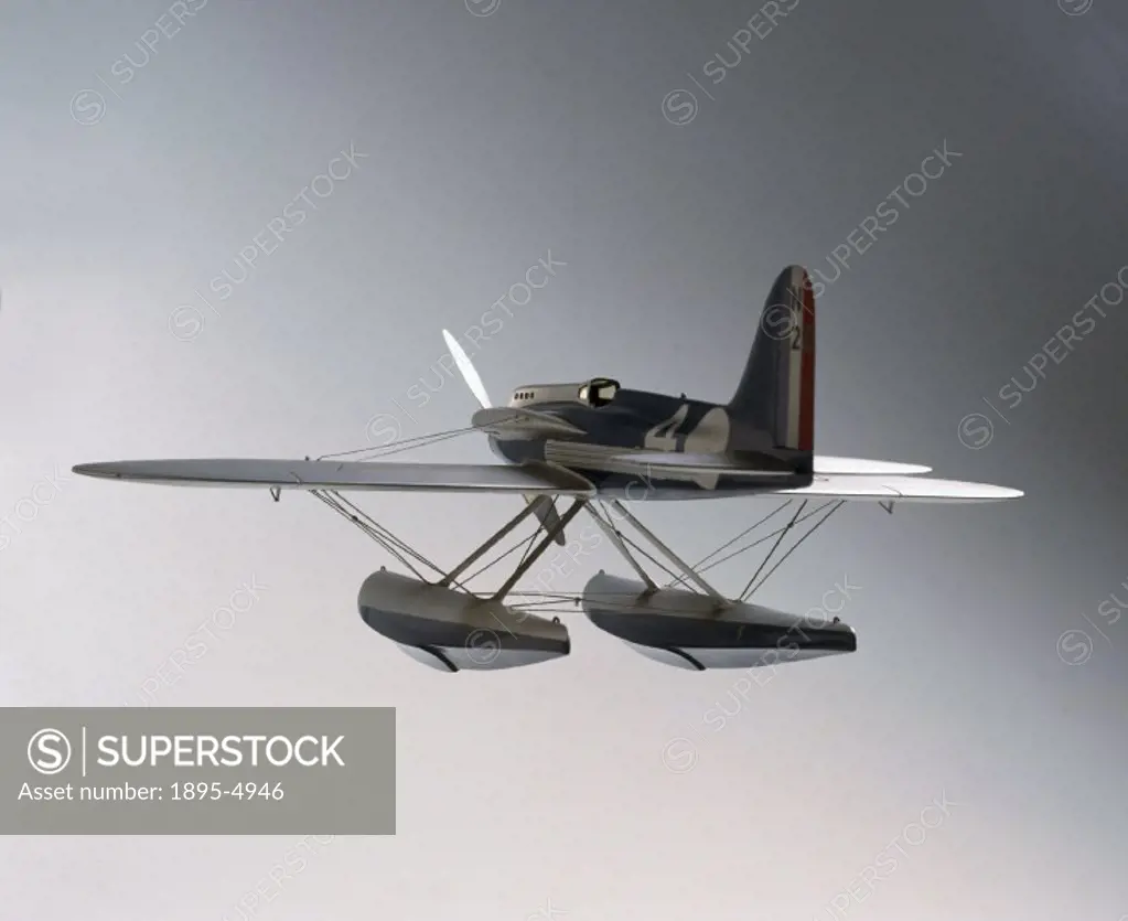 Model (scale 1:16). This aeroplane won the Schneider Trophy in 1927, at 454 kmph (281.7 mph). It was designed by Reginald J Mitchell (who also designe...