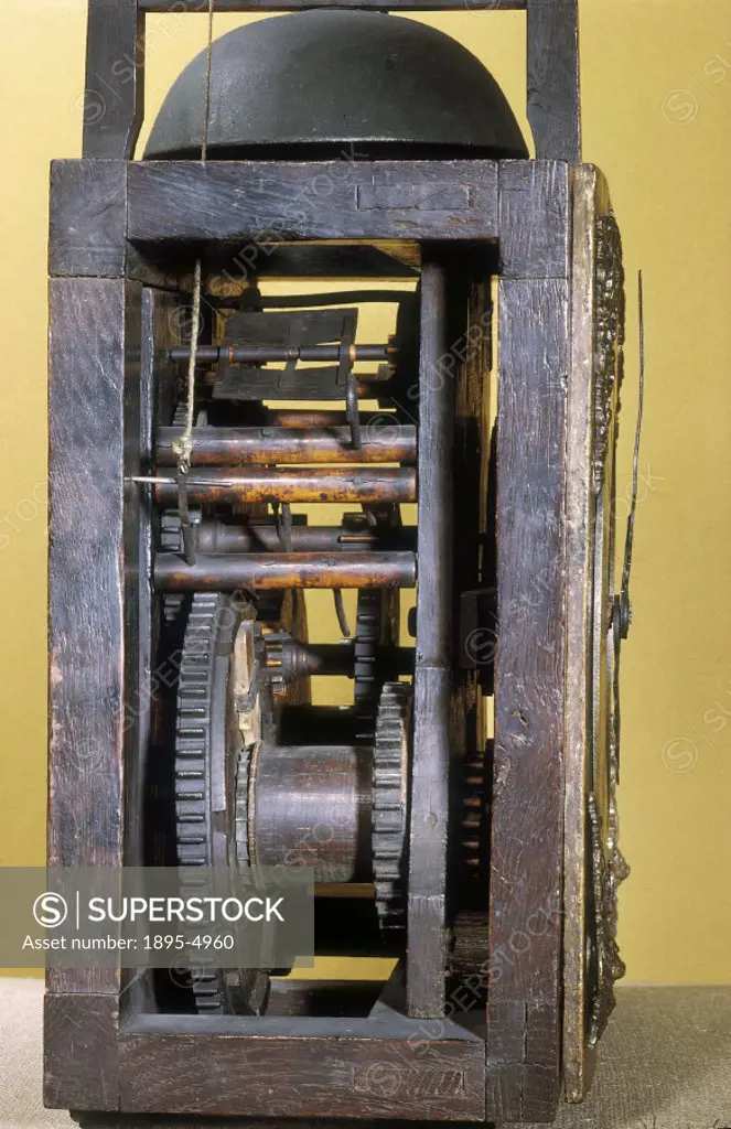 This clock was made by the chronometer pioneer John Harrison (1693-1776) at the age of 22, before he began his celebrated project to build a chronomet...