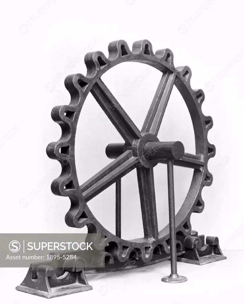 The rack rail and driving wheel designed by John Blenkinsop in 1811. John Blenkinsop (1783-1831) worked at Middleton collieries near Leeds and devised...