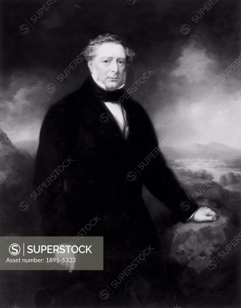 The son of George Stephenson (1781-1848), Robert Stephenson (1803-1859), whom he assisted with the survey of the Stockton & Darlington Railway, attain...