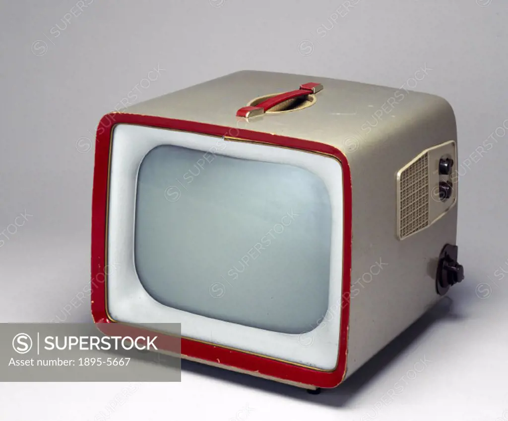 12 inch, 405 line band I/band III, portable television receiver manufactured by Sobell Industries Ltd in Langley, Slough, Berkshire. By the early 1950...