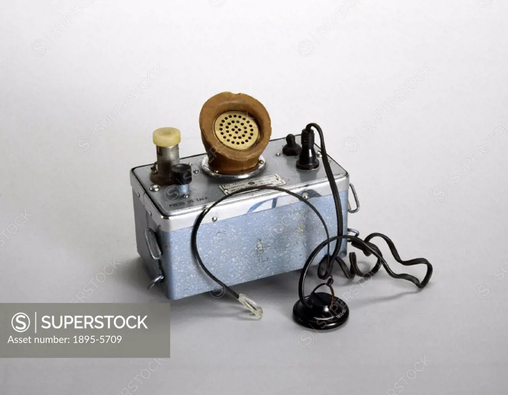 This radio set was used on the 1953 British expedition to Everest led by Sir John Hunt. At 11.30 am on 29th May 1953, Tenzing Norgay and Edmund Hillar...