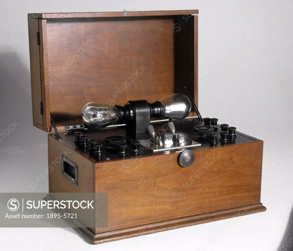 By the 1920s valves were effective amplifiers and could be used in the home to drive loudspeakers. This amplifier gave out as much power as a modern t...