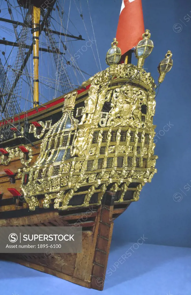During the mid 17th century, the practice was introduced of making an official scale model of each important warship built in Britain at the same time...
