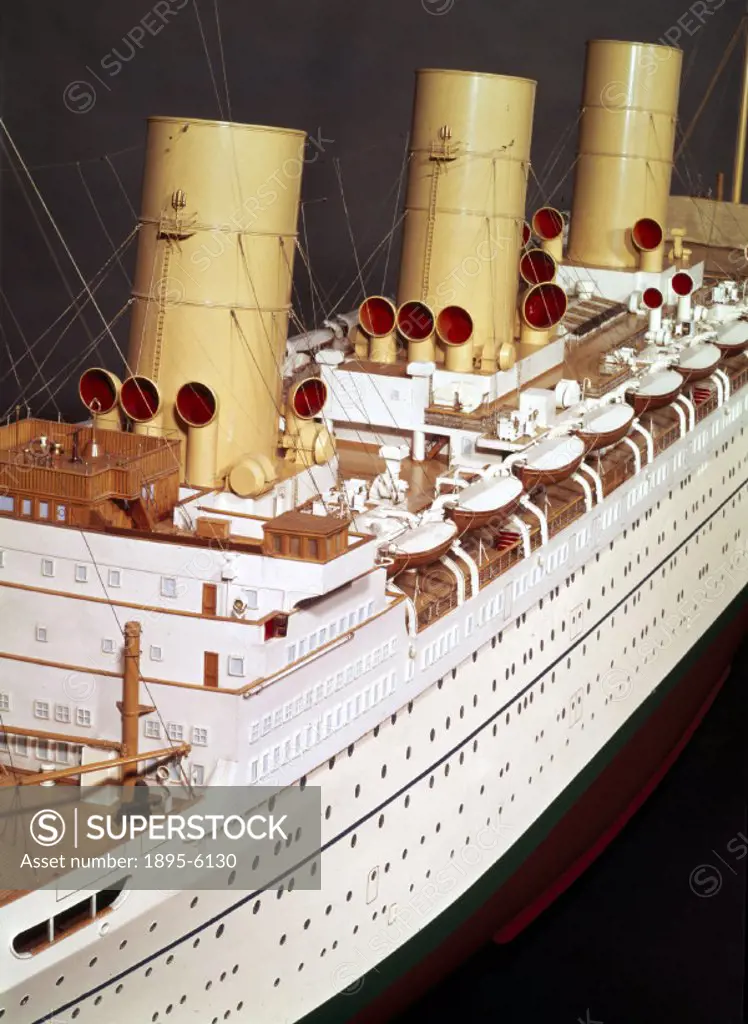 Model (scale 1:48). This famous turbine steamer was built at Clydebank for the Southampton-Quebec summer service and for world cruises of the Canadian...