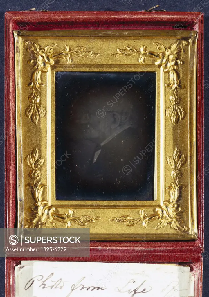 Daguerreotype by Dancer. John Dalton (1766-1844) formulated the atomic theory to explain chemical reactions, based on the concept that the atoms of di...